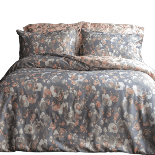 Obliečky z bavlneného saténu MISHA 160x220 (2) / 50x70 (4)